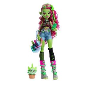 Monster High Doll Venus Mc Flytrap with Pink and Green Hair